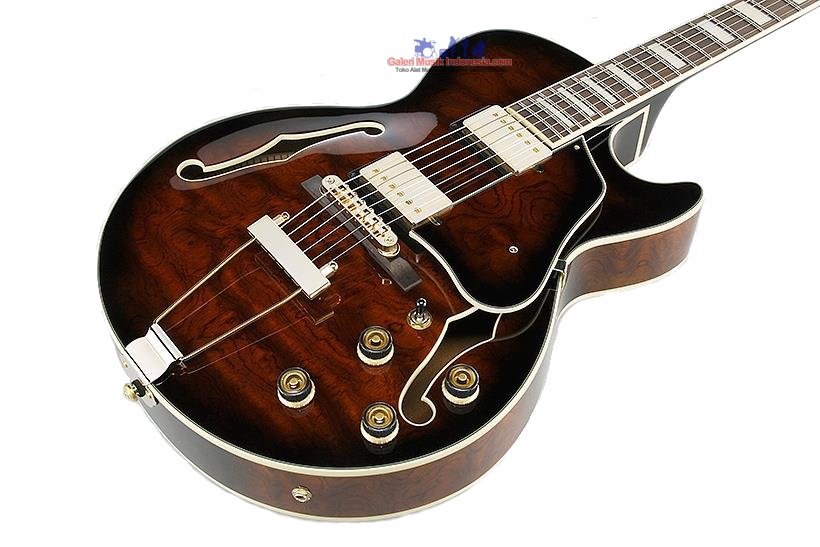 Jual Ibanez AG95QA DBS Artcore Expressionist Series HollowBody